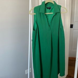 Green dress